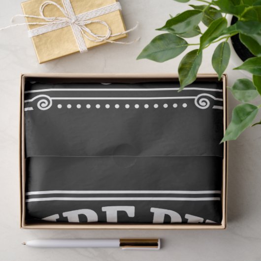 Brandblusregels Tissuepapier (Geschenk)