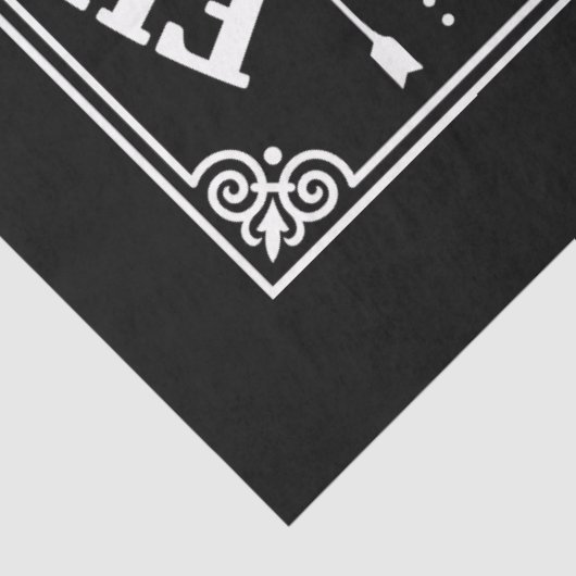 Brandblusregels Tissuepapier (Detail)