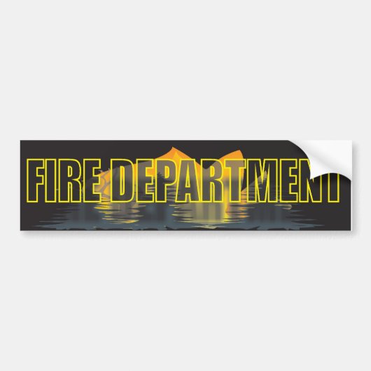 BRANDBLUSSEENHEID BUMPERSTICKER (Voorkant)