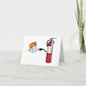 Brandblusser Dooft Brand Notitiekaarten (Voorkant)