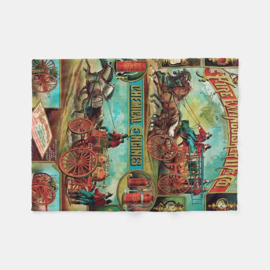 Brandblusser MFG Co. Fleece Deken (Voorkant (Horizontaal))