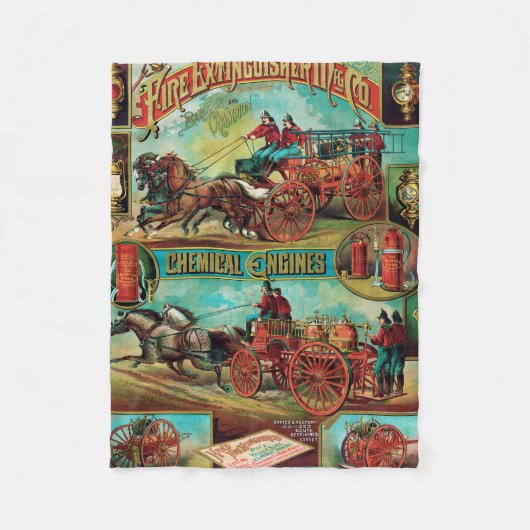 Brandblusser MFG Co. Fleece Deken (Voorkant)