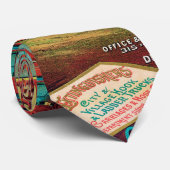 Brandblusser MFG Co. Stropdas (Opgerold)