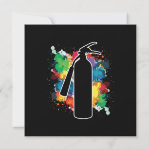 Brandblusser Spray Schilderingen Graffiti Kaart