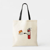 Brandblusser Uitsluiten Canvas tas (Achterkant)