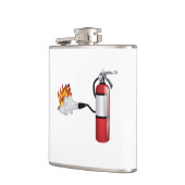 Brandblusser Uitsluiten van brandbluskolf Heupfles (Links)