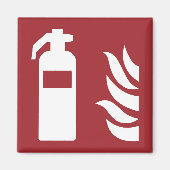 brandblusserveiligheidsbord magneet (Voorkant)