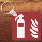 brandblusserveiligheidsbord sleutelhanger (Voorkant)