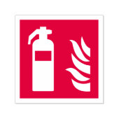 brandblusserveiligheidsbord zelfinktende stempel (Design)