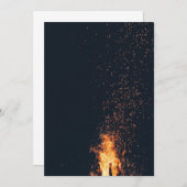 brandblusvuur bedankkaart (Voorkant / Achterkant)