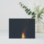 brandblusvuur briefkaart (Staand voorkant)