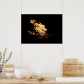 brandblusvuur poster (Keuken)