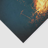 Brandbrand brandend vuur tissuepapier (Detail)