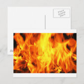 Brandbranden Briefkaart (Voorkant / Achterkant)