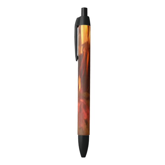 Brandbranden Zwarte Inkt Pen (Top (Verticaal))