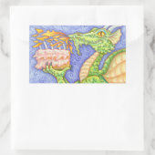 BRANDBREATHERBLADKANTTELEN VOOR HET VERLICHTEN VAN RECHTHOEKIGE STICKER (Tas)