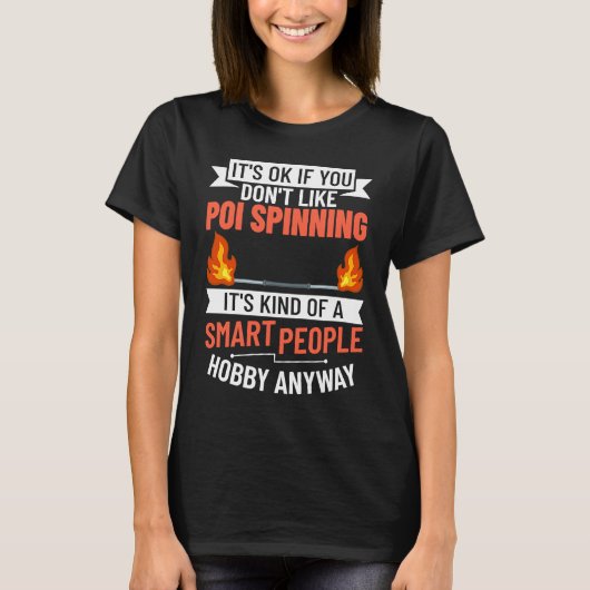Branddanspinnen danseres begin september t-shirt (Voorkant)