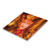 Branddemon Tegeltje (Zijkant)