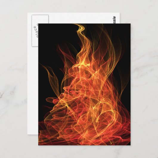 Branddriehoek Briefkaart (Voorkant / Achterkant)