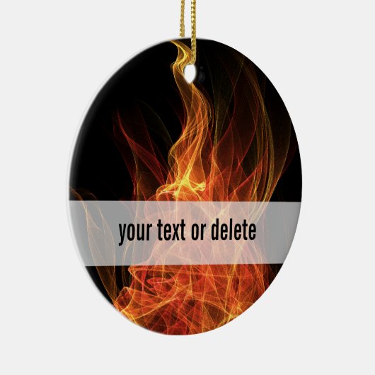 Branddriehoek Keramisch Ornament (Rechts)