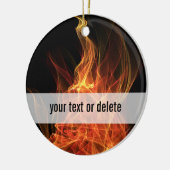 Branddriehoek Keramisch Ornament (Links)