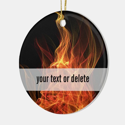 Branddriehoek Keramisch Ornament (Links)