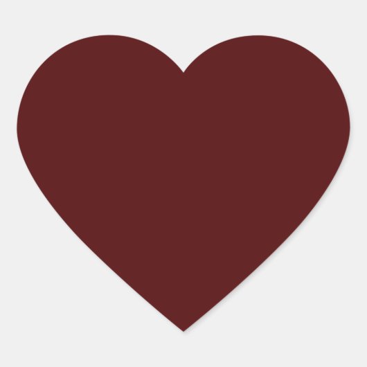 Brande lepel (vaste kleur) hart sticker (Voorkant)