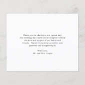 Brande Oranje Floral Budget Weddenschap Hartelijk  (Achterkant)