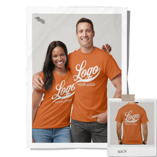 Brande Oranje Logo Swag Business Mannen Vrouwen T-shirt