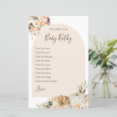 Brande oranje pompoenliefhebbers voor Baby (Staand voorkant)