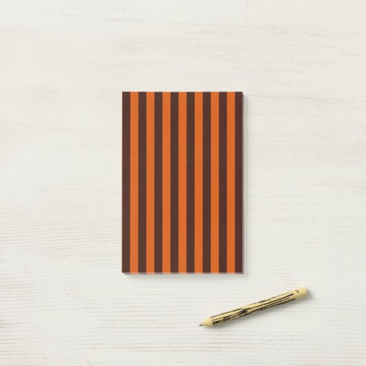 Brande Oranje strips Post-it® Notes (Op bureau)