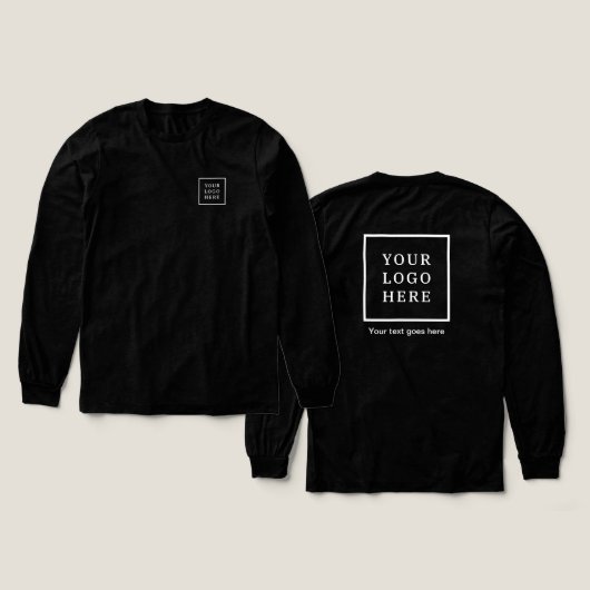 Branded and Bold - Uw bedrijf T-shirt! Tri-Blend Shirt (Voorkant /achterkant)