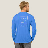 Branded and Bold - Uw bedrijf T-shirt! Tri-Blend Shirt (Achterkant)