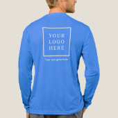 Branded and Bold - Uw bedrijf T-shirt! Tri-Blend Shirt (Achterkant volledig)