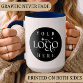 Branded Business Cup, Custom Logo Koffiemok