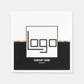 Branded Business Logo Company Party Event Supplies Servet (Voorkant)