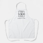 Branded Business Logo Restaurant Uniform Work Schort (Voorkant)