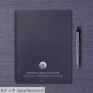 Branded Business Notitieboek met Logo