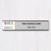 Branded Company Logo Name Business Office Template Deurbordje (Voorkant)