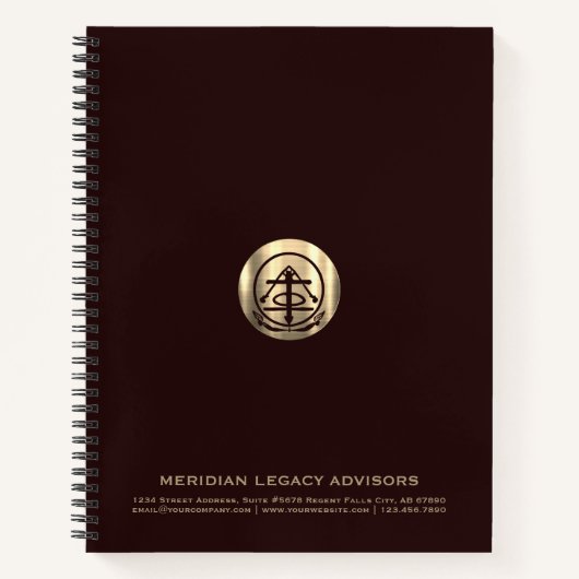 Branded Company Promotie Notitieboek (Voorkant)