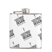 Branded Custom Minimalist Personalized Company  Heupfles (Voorkant)