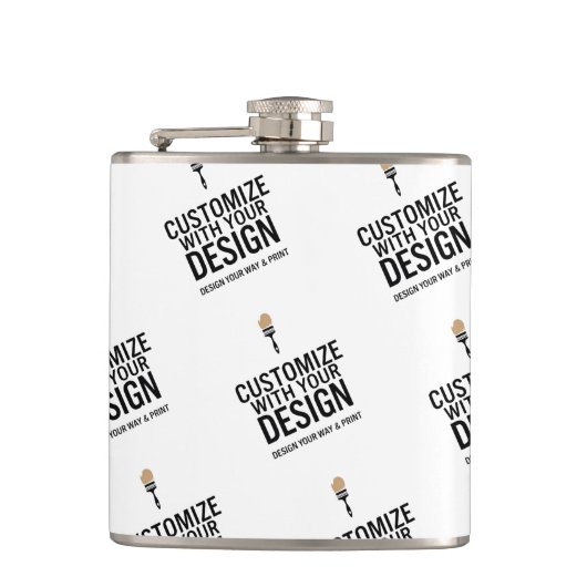 Branded Custom Minimalist Personalized Company  Heupfles (Voorkant)