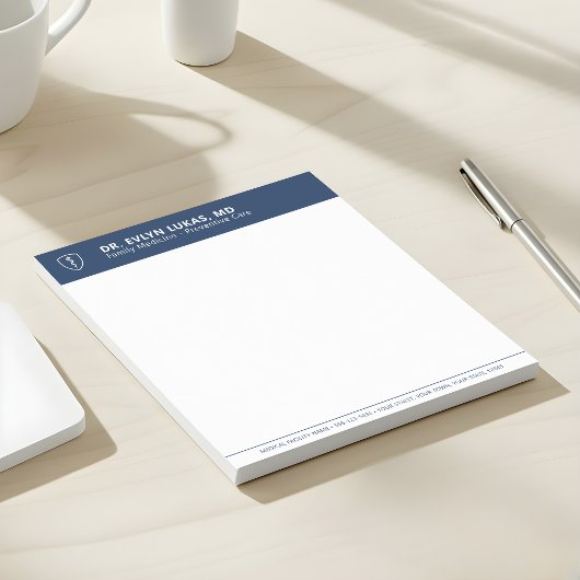 Branded Doctor Personalized Medical Desk Notitieblok