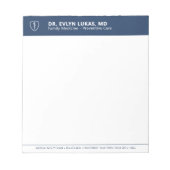 Branded Doctor Personalized Medical Desk Notitieblok (Voorkant)