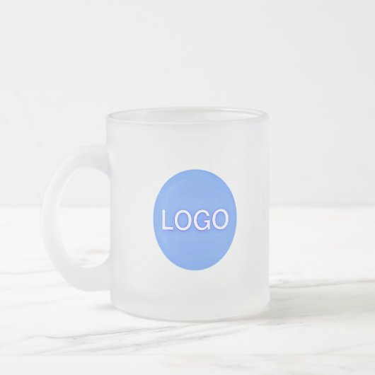 Branded Frosted Glass Mok (10 oz) (Links)