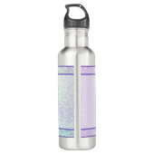 Branded Holographic Professional Chic Business Waterfles (Achterkant)