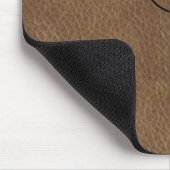 Branded Leather kijk Muismat (Hoek)