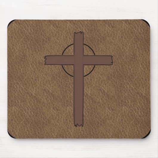 Branded Leather kijk Muismat (Voorkant)