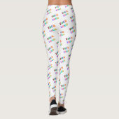 Branded Logo Business Promotional Leggings Example (Achterkant)