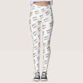 Branded Logo Business Promotional Leggings Example (Voorkant)